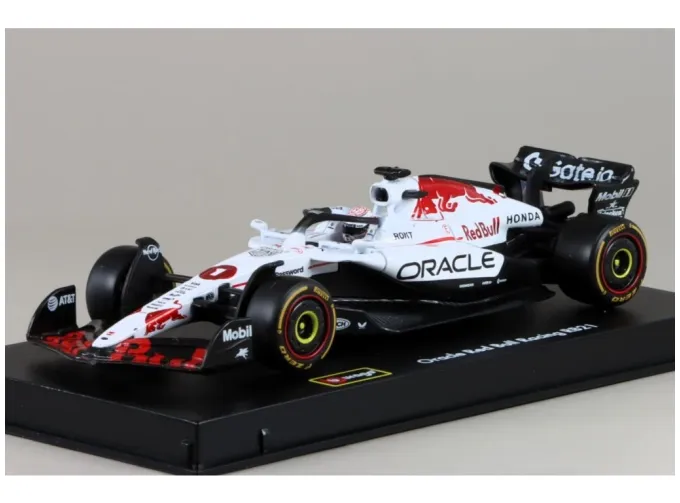 RED BULL Racing RB21 Pole Position & Winner Japanese GP (Suzuka) Formula 1 Max Verstappen (2025), white