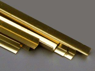 Уголок латунный 3,2 мм, 1 шт