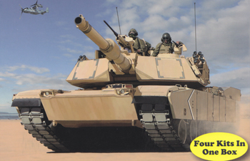 Сборная модель USMC M1A1 MBT