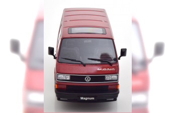 VOLKSWAGEN T3 Multivan Magnum (1987), red metallic