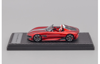 MG Cyberster Concept Car 2023, red metallic