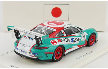 PORSCHE 911 991 Gt3 Cup N24 Porsche Carrera Cup Japan Champion (2020) T.Kondo, White Blue Red