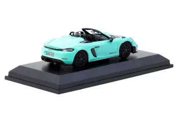PORSCHE 718 Spyder RS, turquoise/black