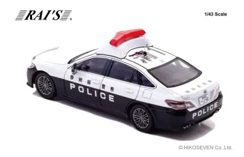 TOYOTA Crown Hybrid (AZSH21) *Police Car Shizuoka* (2023), black / white
