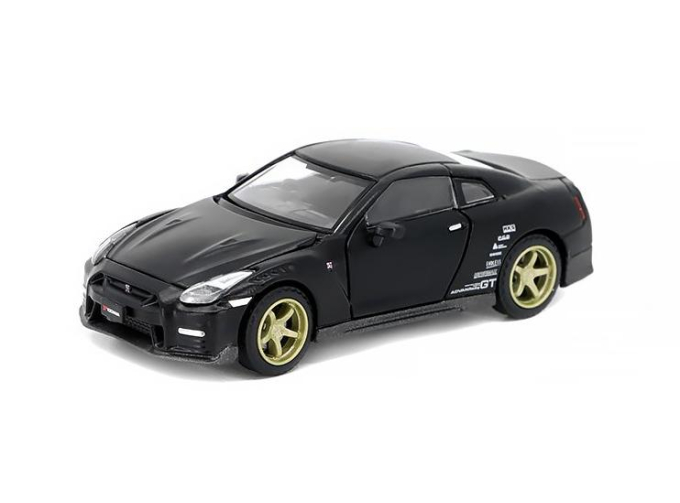 NISSAN GT-R (R35) Advan Racing GT, black