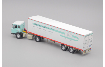 DAF 2600 Frigo (1962) Rieubland & Cie, turquoise / white