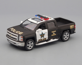 CHEVROLET Silverado Police (2014), black / white