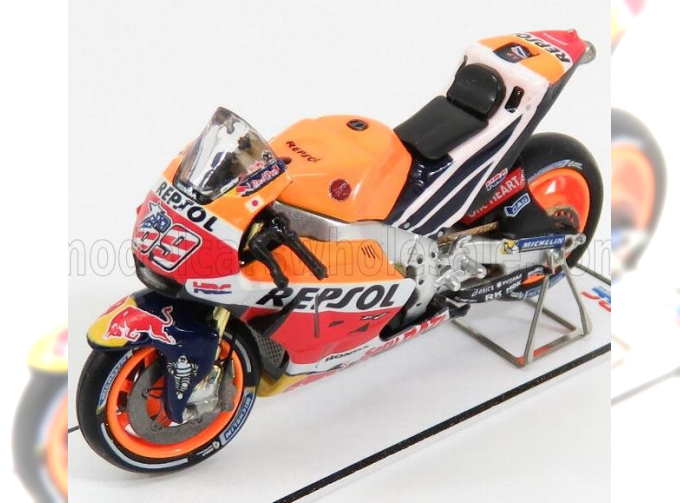 HONDA Rc213v Team Honda Hrc N69 Australian Motogp (2016) N.Hayden, Orange Red White