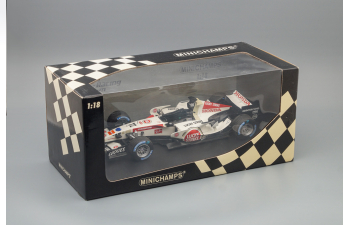 HONDA Racing F1 Team Ra106 - J.Button 1 st Win Hungary GP 2006, white / black / red