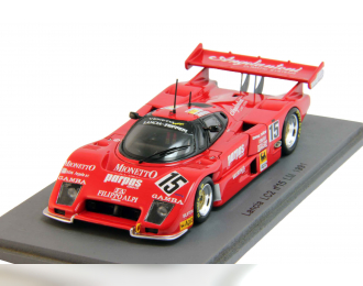 LANCIA LC2 #15 LM (1991), red