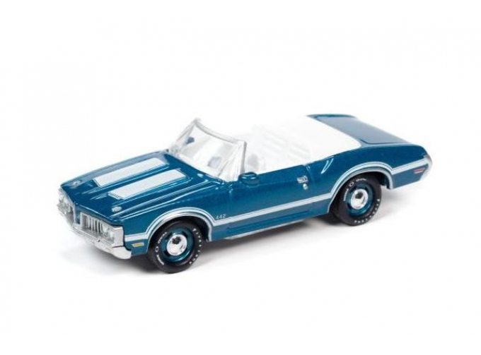 OLDSMOBILE 442 Convertible (1970), blue