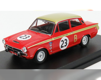 FORD Lotus Cortina №23 12h Marlboro (1966) Sir J.whitmore - F.Gardner, Red Gold