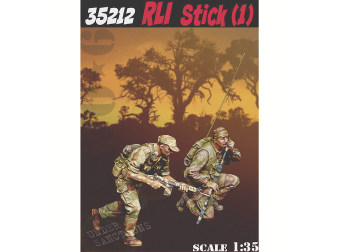 Фигурки Родезийский лёгкий пехотный полк (1) / Rhodesian Light Infantry Stick (1)