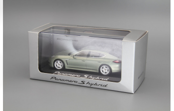 PORSCHE Panamera S Hybrid Cryst, green metallic