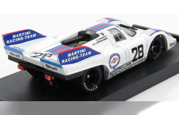 PORSCHE 917k Martini Racing Team №28 1000km Austria (1971) Marko - Larrousse, White Blue Red