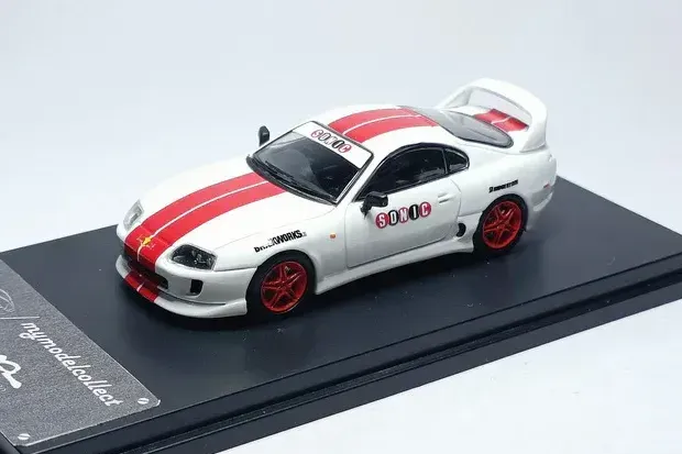 TOYOTA Supra JZA80 *Advan* (1994), white / red