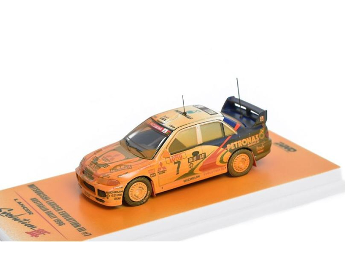 MITSUBISHI Lancer Evolution III #7 Australia Rally (1996), orange