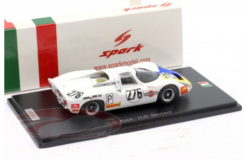 PORSCHE 907 №276 6th Targa Florio Gerhard Koch, Hans-Dieter Dechent (1969)