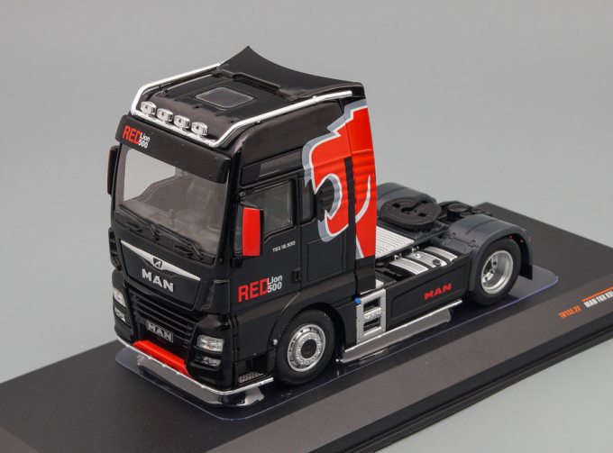 MAN TGX18.640 Xxl Tractor Truck 2-assi (2018), black red