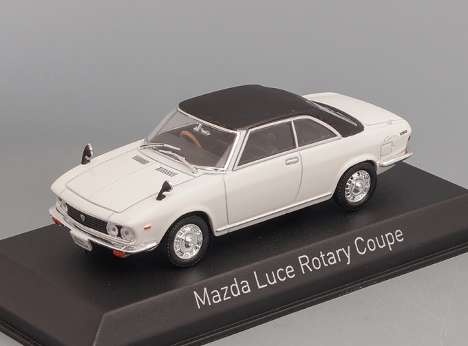 MAZDA Luce Rotary Coupe (R130) 1969 White/Black