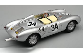 PORSCHE 550a Team Porsche Kg №34 24h Le Mans (1957) C.Storez - E.Crawford, Silver