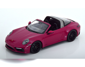 PORSCHE 911 (992) Targa 4 GTS (2021), Purple-red