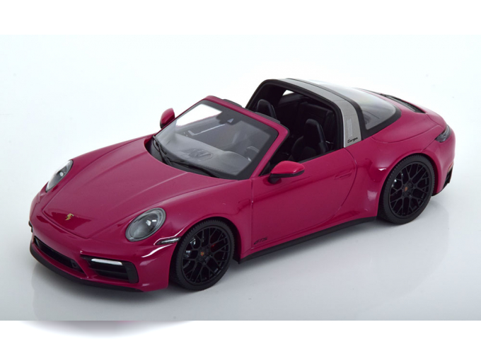 PORSCHE 911 (992) Targa 4 GTS (2021), Purple-red