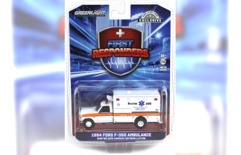 FORD F-350 Van Ambulance "Boston EMS Cardiac Defibrillation Ambulance" (1994)