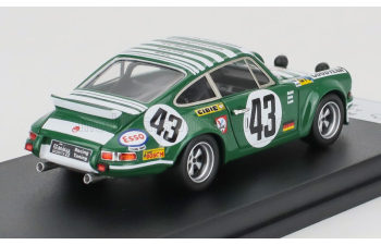 PORSCHE 911 Carera Rs Coupe (night Version) №43 24h Le Mans (1973) Jurgen Zink - Gerd Quist - Manfred Laub, Green White