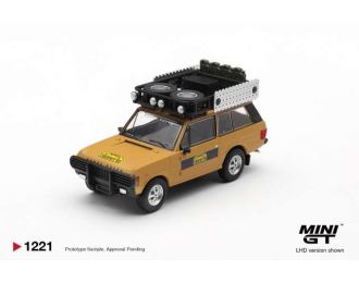 Land Rover Ranger Rover Camel Trophy K.Stoppa & A. Valldorf Sumatra, brown 1981