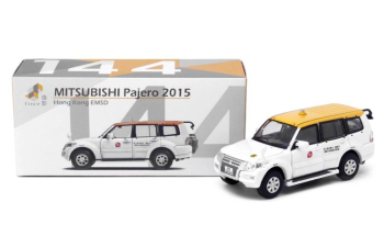 MITSUBISHI Pajero Hong Kong EMSD (2015), white/yellow