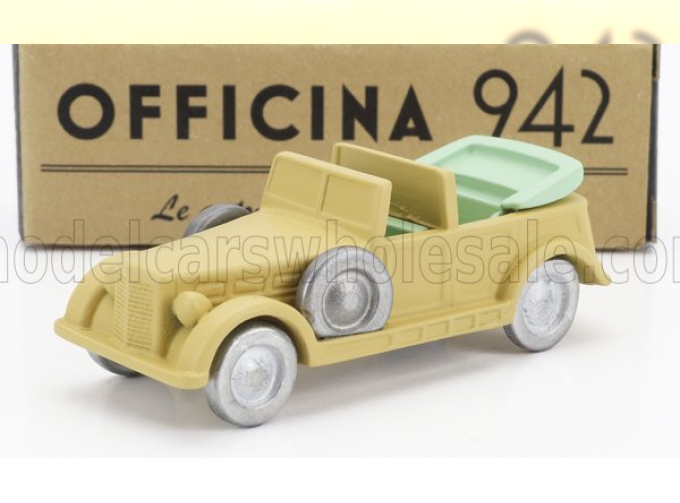 FIAT 2800 Cmc Torpedo Cabriolet Open (1939), Military Sand