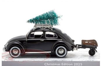 VOLKSWAGEN Käfer "Christmas 2025" с прицепом и елкой (2025)