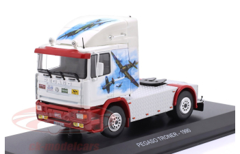 Pegaso Troner Sattelzugmaschine (1990), white / red / decor