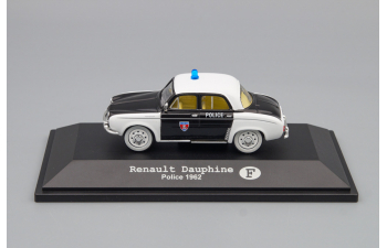 RENAULT Dauphine Police 1962, white / black