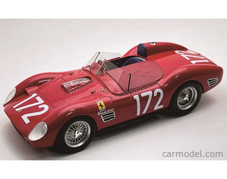 FERRARI DINO 196S 1984cc V6  Spider №172 7th Targa Florio (1960) Pedro Rodriguez - Ricardo Rodriguez