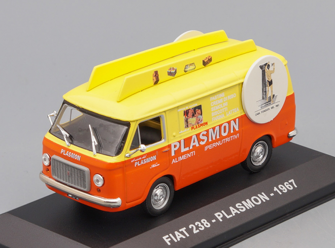 FIAT 238 Plasmon (1967), yellow / orange