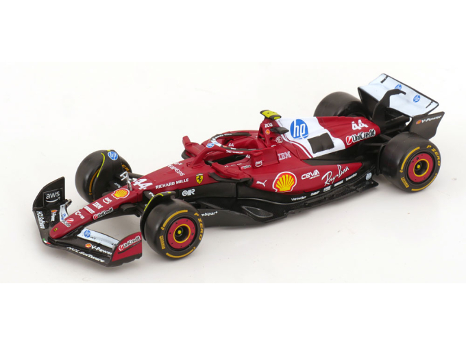 FERRARI F1 Sf-25 Team Scuderia Ferrari Hp №44 Season (2025) Lewis Hamilton, Red