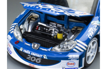 PEUGEOT 206 WRC №2 Winner Rallye Condroz-Huy F.Loix/S.Smeets (2003)