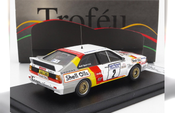 AUDI Quattro Sport №2 Manx Isle Of Man Rally (1985) H.Demuth - E.Radaelli, White Red Yellow