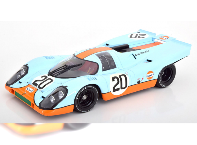 PORSCHE 917K No 20 24h Le Mans, Siffert/Redman (1970), Gulf