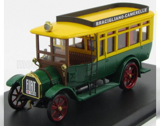 FIAT 18bl Autobus Bracigiano - Camarelle (1916), Green Yellow