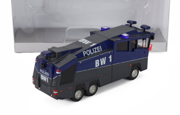 ROSENBAUER Wasserfer 10000 Polizei Bw1 Tanker Truck 3-assi (2009), Blue Grey