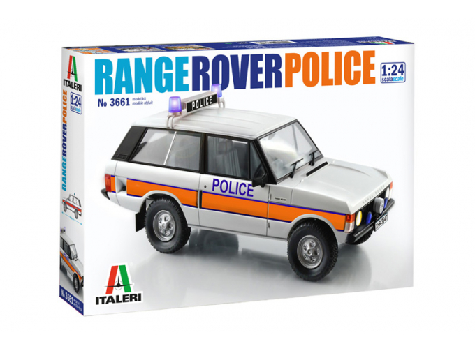 Сборная модель LAND ROVER Range Rover Police 1980