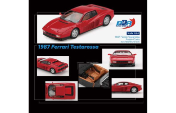 FERRARI Testarossa (1987), Rosso Corsa