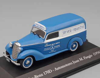Mercedes-Benz 170D фургон 1954 Mercedes Service Juan Manuel Fangio