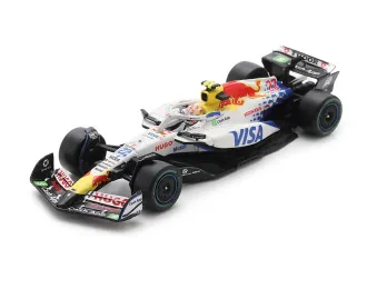 RACING BULLS F1 Vcarb-02 Team Visa Cash App №22 Australian Gp (2025) Yuki Tsunoda, White Black