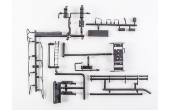 Сборная модель Бецема АЦ/АТЗ-16 (Камский грузовик 65207-87)