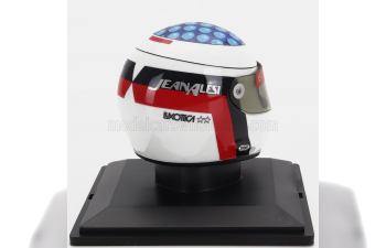 HELMET F1 Casco - Ferrari 412t2 N 27 Season (1995) Jean Alesi, White Blue Red