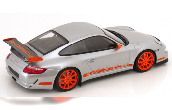 PORSCHE 911 (997) GT3 RS (2007), silver orange